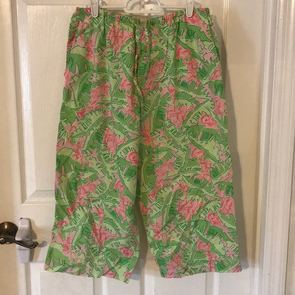 Vintage Lilly Pulitzer Musical Monkey Pants